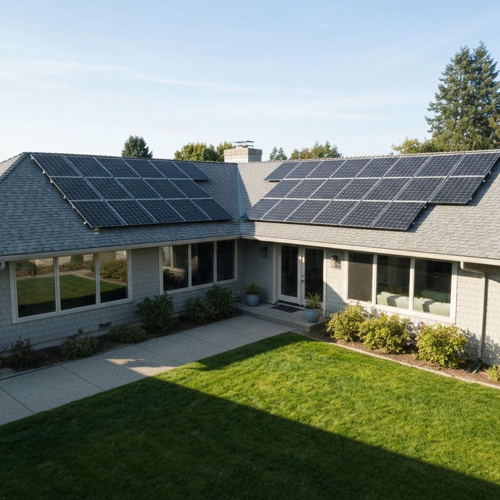 Residential solar cleaning